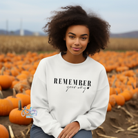 Remember Your Why Crewneck